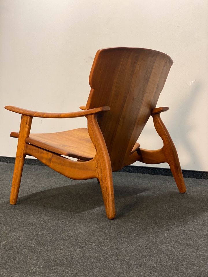 Teak Diz Arm Chair by Sergio Rodrigues