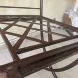 Folding chair antique handmade ironwork