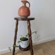 Vintage Turned Wooden Tripod