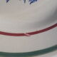 Gien model Amilly earthenware plate diam 22.5 cm