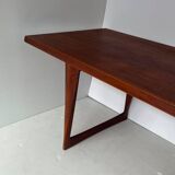 Large teak coffee table