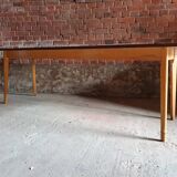Large vintage bistro table 1970
