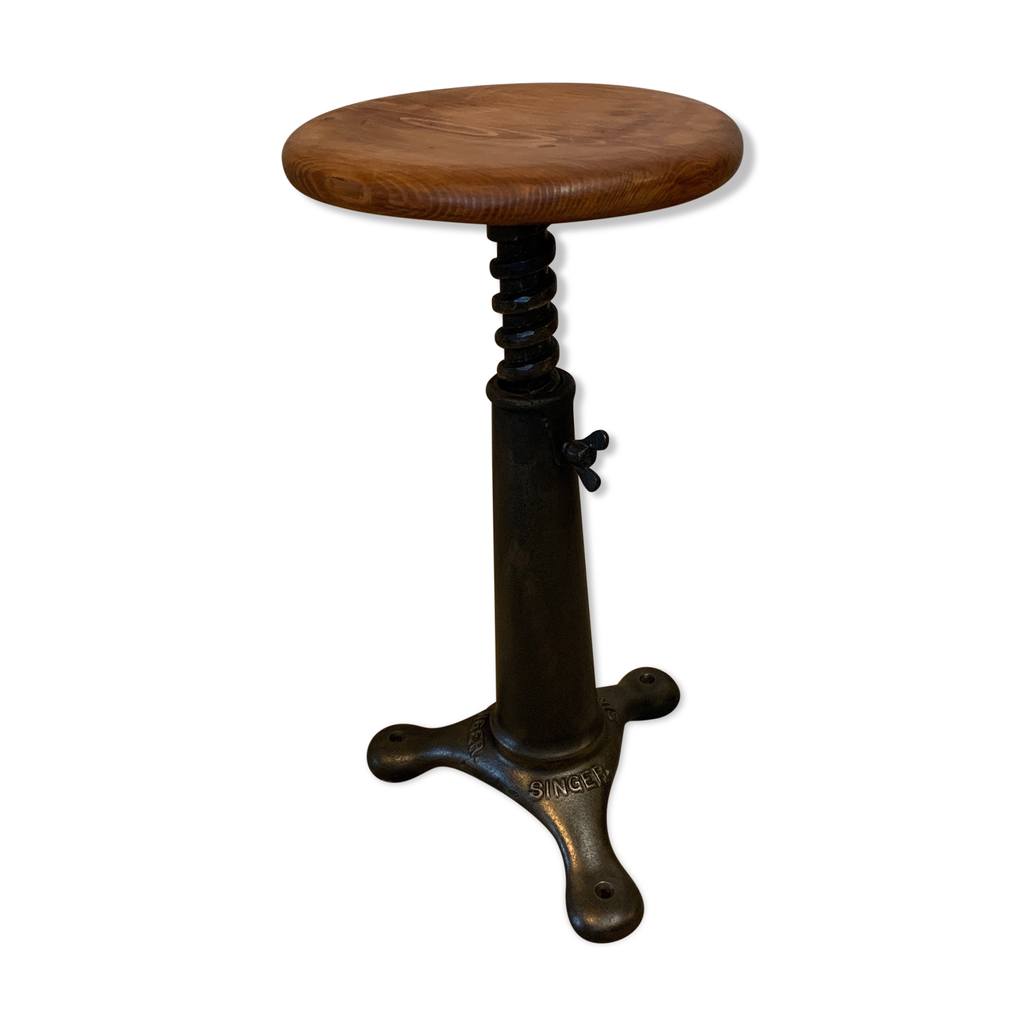 Singer tripod stool from the 1920s