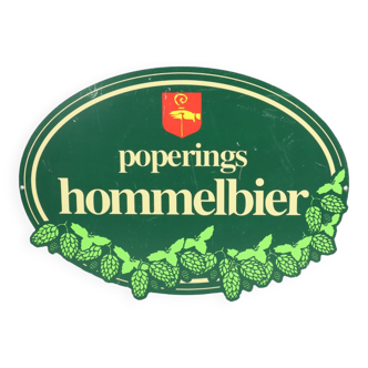 Advertising sign poperings hommelbier sign mancave advertising 60x44cm