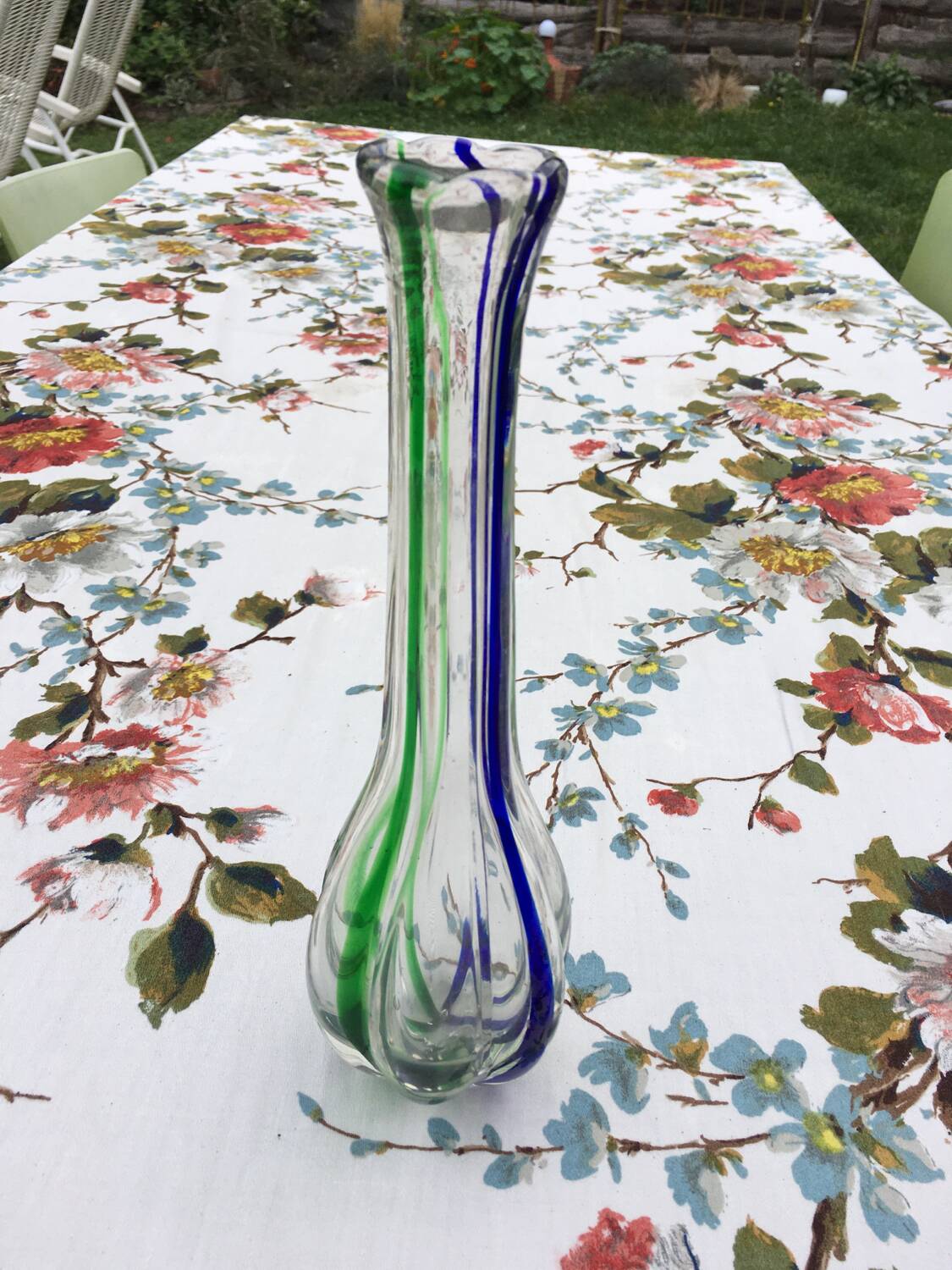 Murano glass vase