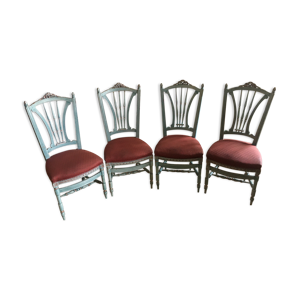 Chaises style Louis XVI de campagne