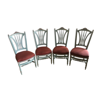 Louis XVI style country chairs