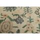 1970s Vintage Turkish Hand-Knotted Wool Cotton Tan Runner Rug 93x287