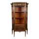 Mahogany Showcase, Transition Louis XV Louis XVI style – 1900