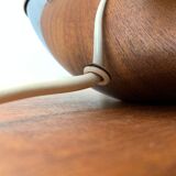 Chrome mushroom table or wall lamp in German mid-century space style by Klaus Hempel for Kaiser Leuchten, 1970s.