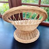 Fauteuil rotin enfant