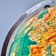 “Columbus” terrestrial globe duo, circa 1960