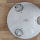 Vintage Ikea white ceiling light with 3 adjustable spots 90's