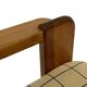 Vintage armchair set of 2 pinewood pine 70s design