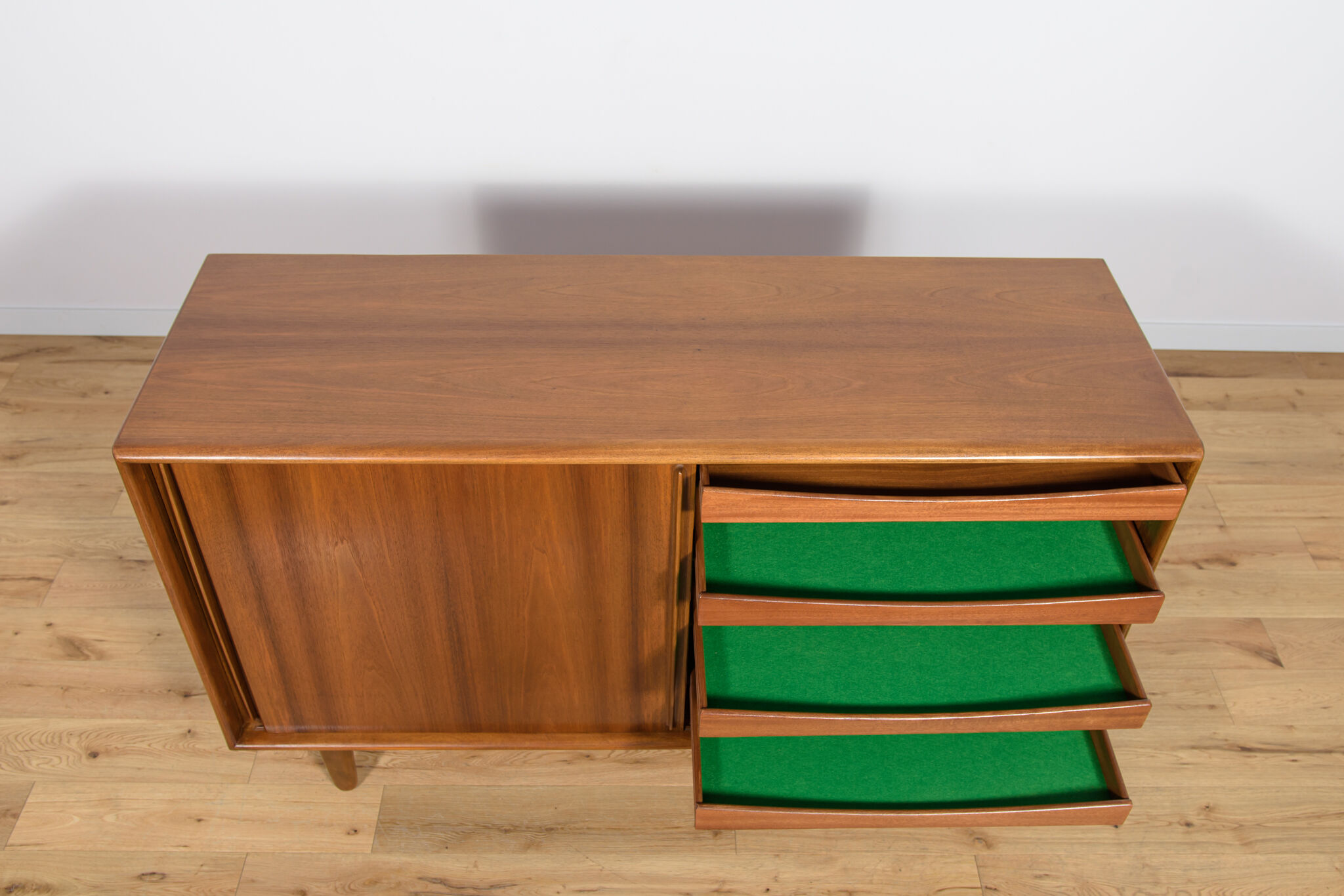 Mid-century danish walnut sideboard, 1960s