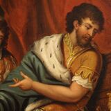 French painting of the 19th century: Solomon and the Queen of Sheba
