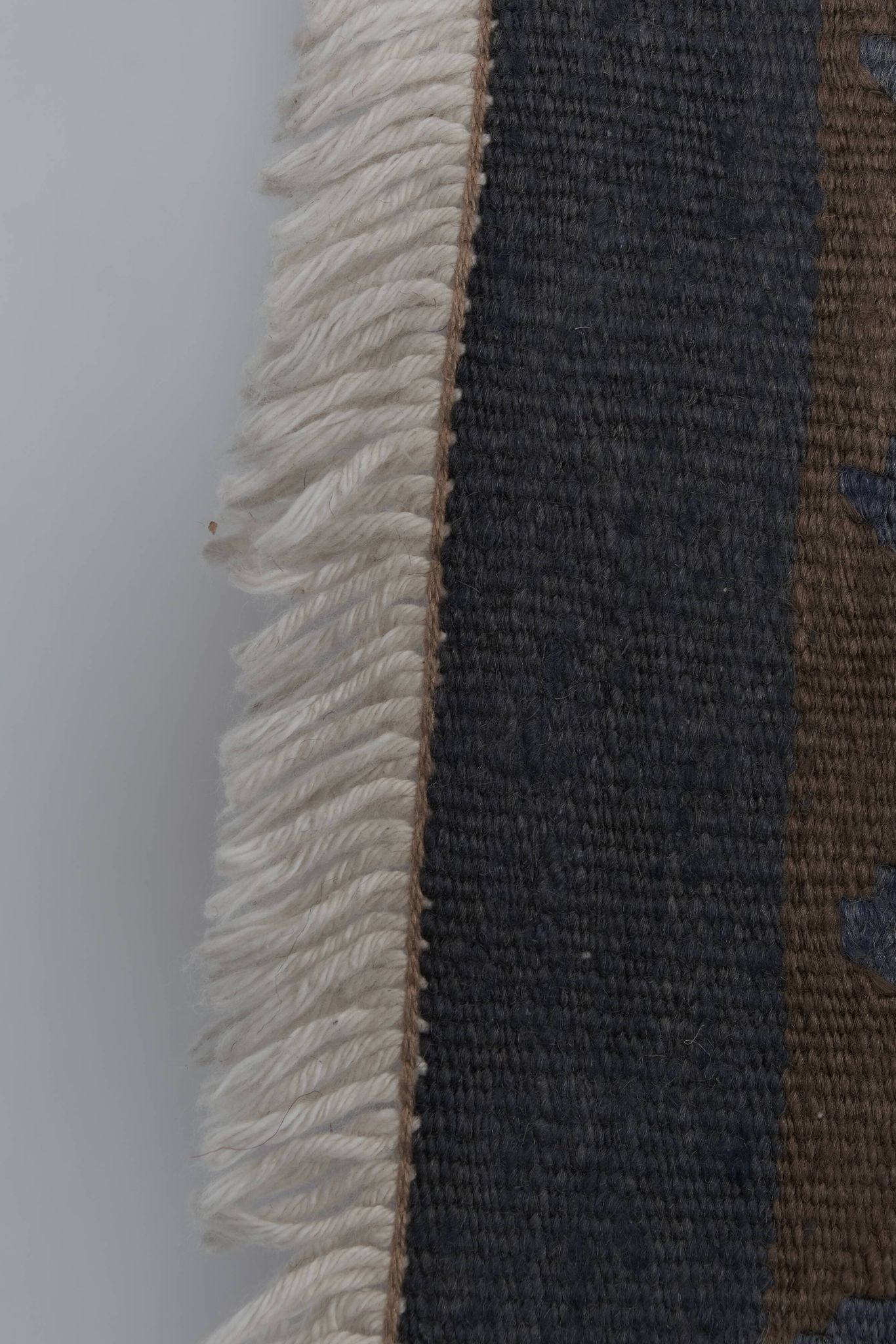 Early 20th Century Wide Konya Kilim Runner for Foyer 4'11'' x 10'1''
