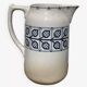 Antique Digoin vase jug