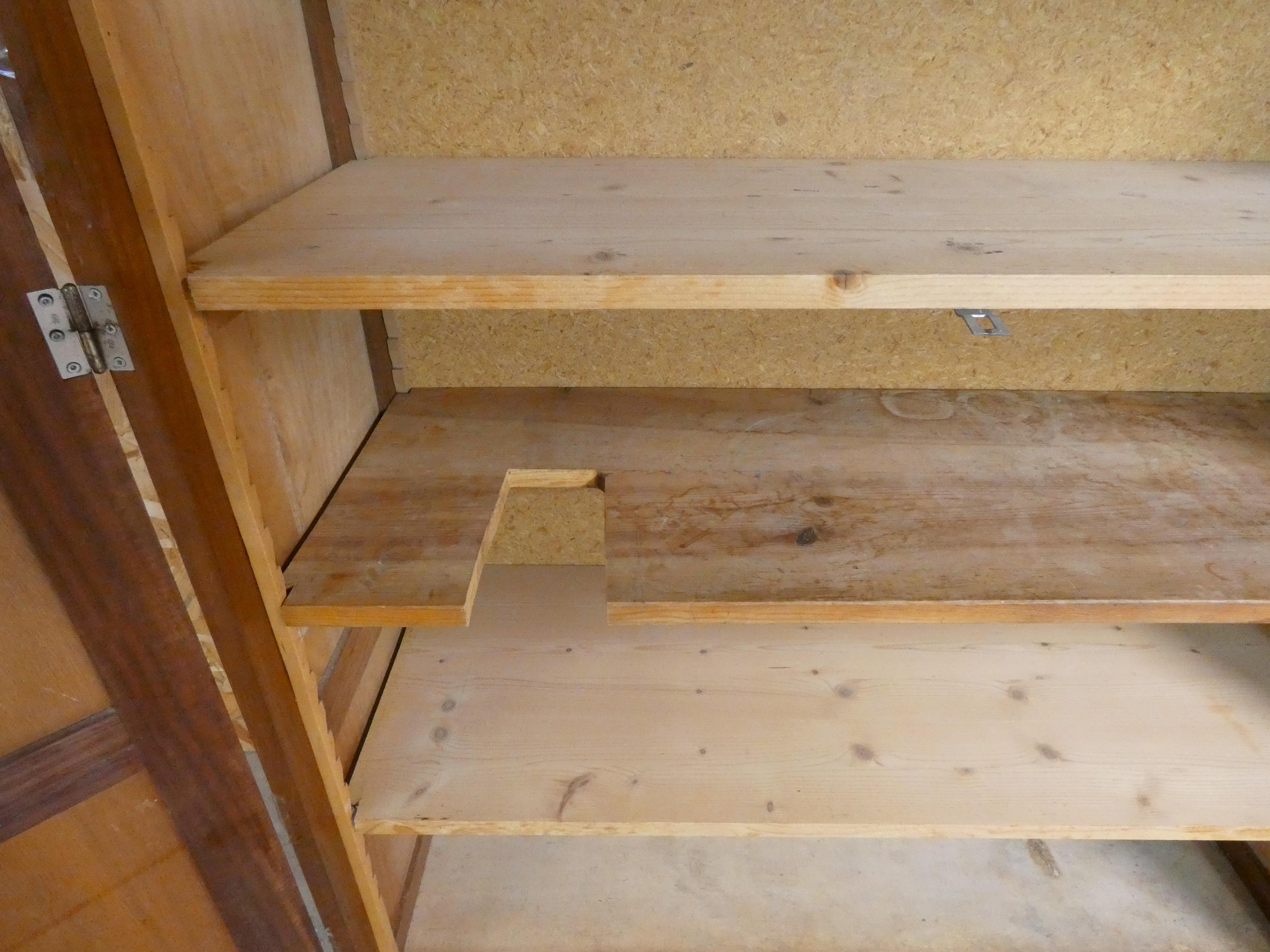 Old classroom cabinet