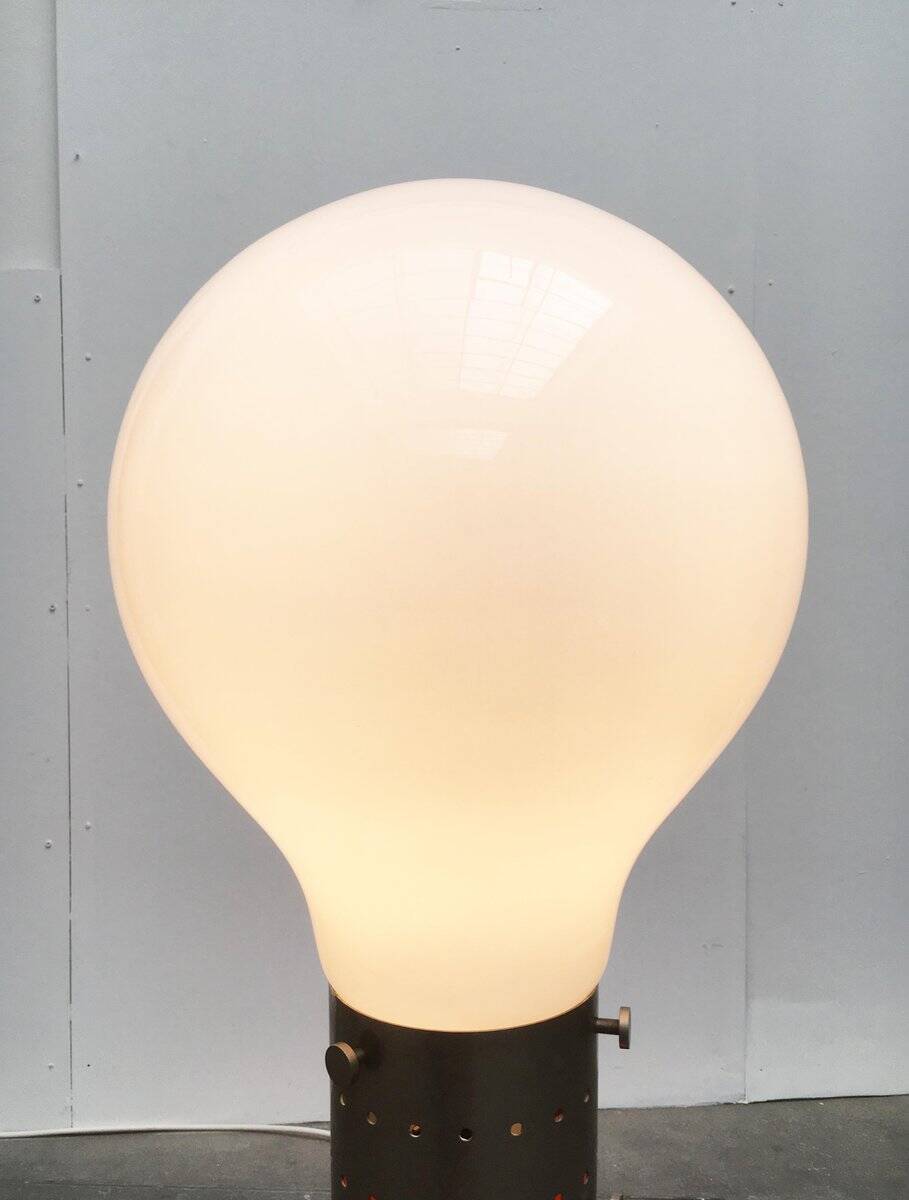 Murano Glass Floor Lamp Model Birillo Mid-Century Italian Space, 1960s