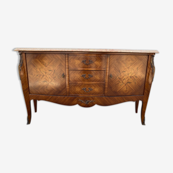 Louis XV style rosewood row