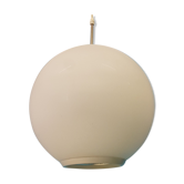 Rare opaline glass pendant lamp by Philips, 1960s
