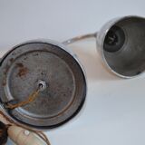 Lampe de bureau en aluminium ancienne