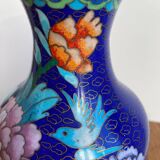 Chinese cloisonné vase