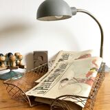 Metal wastebasket mail