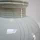 vintage soft light green cracked ceramic lamp foot