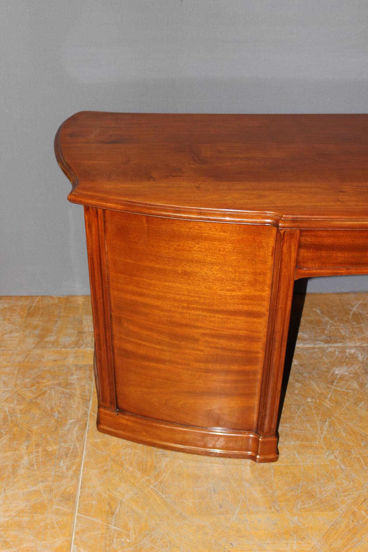 Art Nouveau Mahogany Desk Plate by Emile Gallé