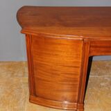 Art Nouveau Mahogany Desk Plate by Emile Gallé