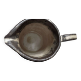 Enameled stoneware pitcher
