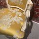 Lot d'un fauteuil et d'une chaise