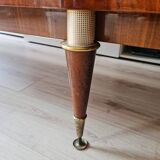 Art Deco sideboard in burr walnut from the 40s