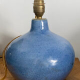 Signed ceramic lamp stand