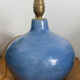 Pied de lampe en céramique signé