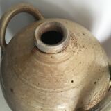 Terracotta lamp, string blinds, cable and vintage switch