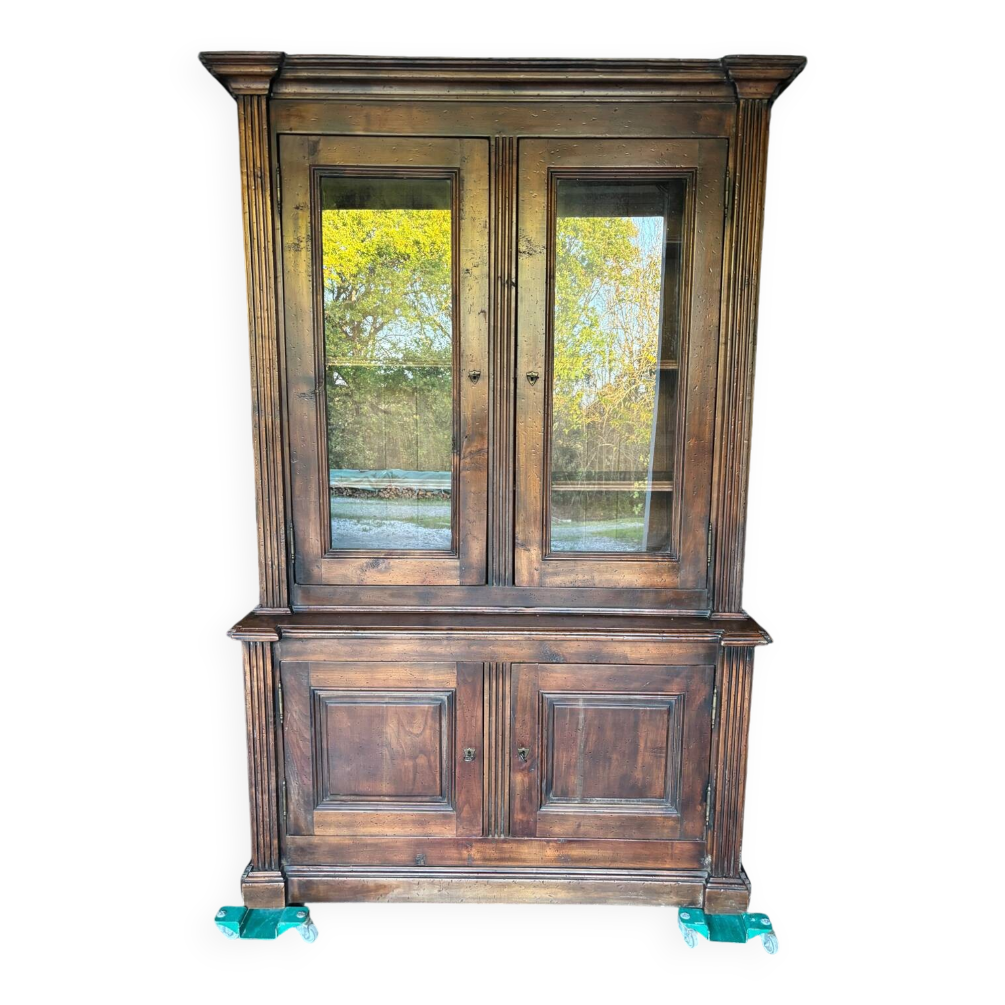 Meuble vitrine bibliothèque