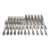 12 fish cutlery sets 24p silver-plated metal rocaille style Marly