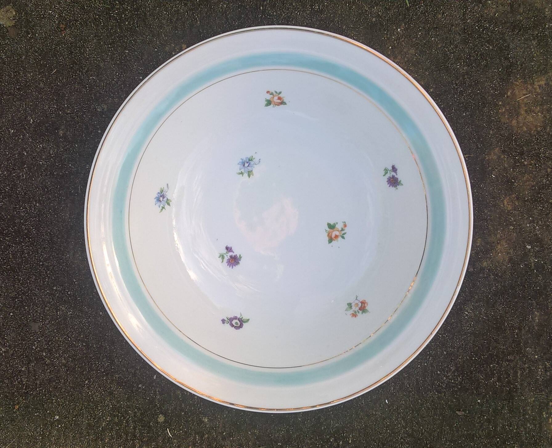 Porcelain compote bowl