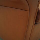 Leather armchair, Danish design, 1960s, production: Denmark