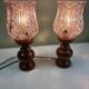 Art Deco bedside lamps