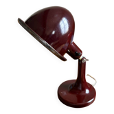 Lampe de table en bakélite rouge, années 1960