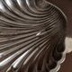 Silver-plated metal shell-shaped saladier from Italy, 1960s, vintage fruit and jewellery bowl
