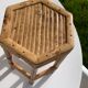 Pair of side tables in bamboo
