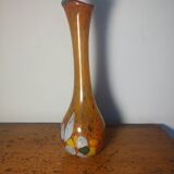 Blown glass vase