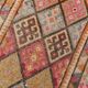 3x13 Colorful Soft Color Turkish Runner Rug, 87x395Cm
