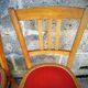 Set of four bistro chairs