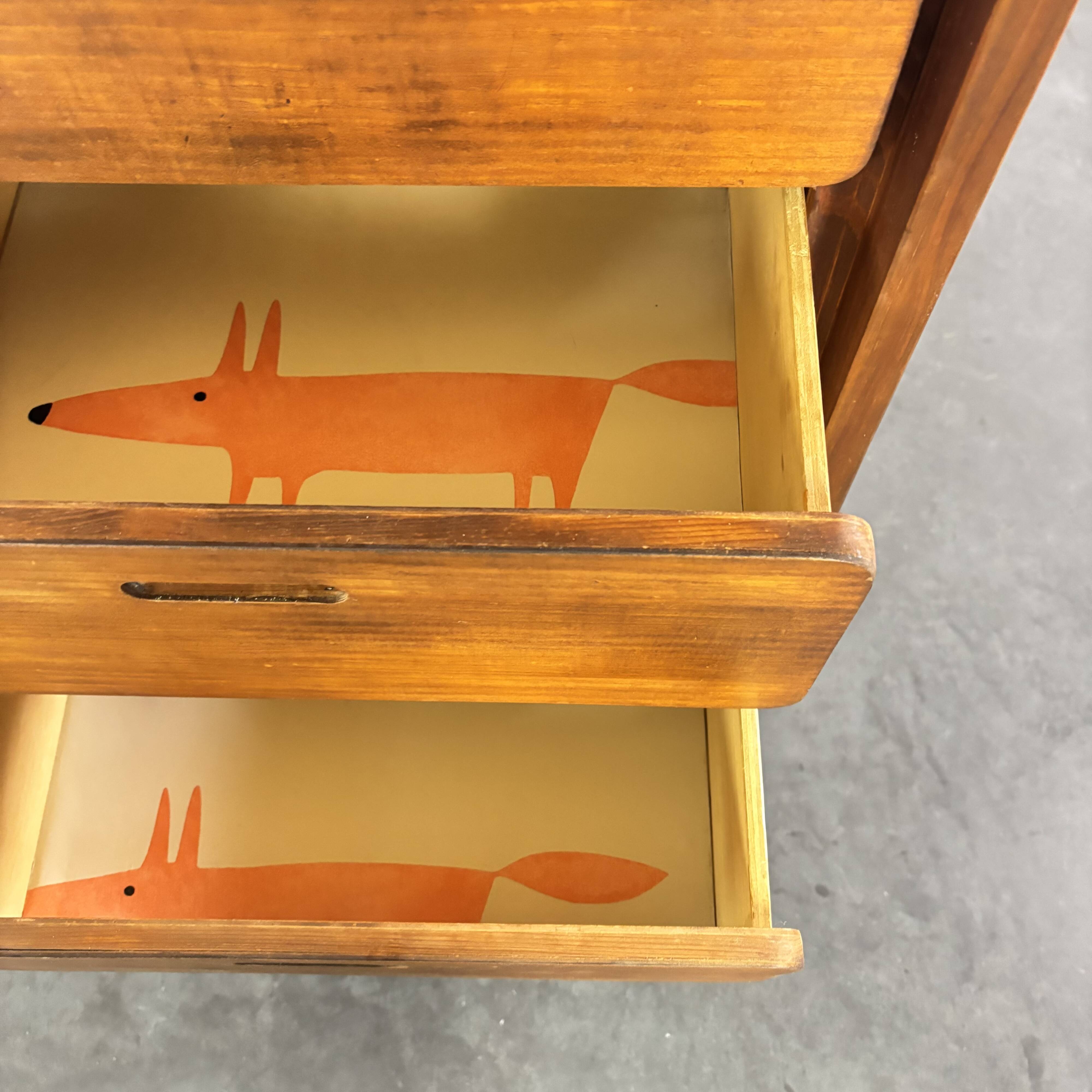 Vintage children's wardrobe